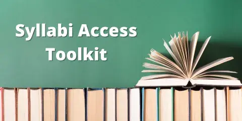 Syllabi Access Toolkit